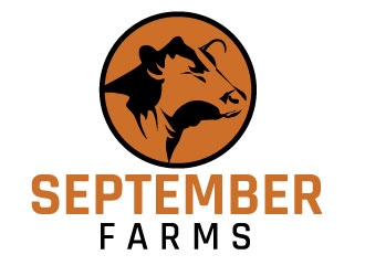 September Farms logo design by MonkDesign