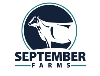 September Farms logo design by DreamLogoDesign