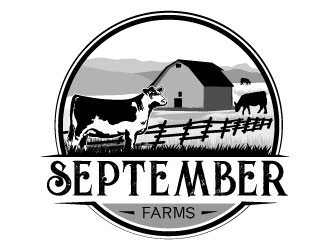 September Farms logo design by Suvendu