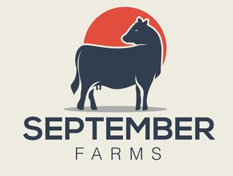 September Farms logo design by DreamLogoDesign