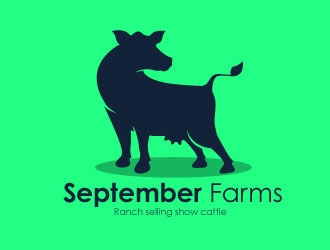 September Farms logo design by Suvendu