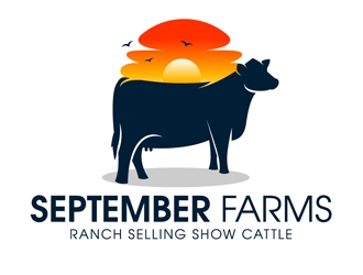 September Farms logo design by DreamLogoDesign