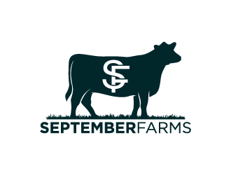 September Farms logo design by Andri