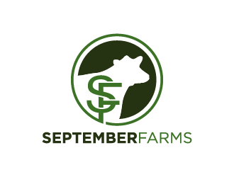 September Farms logo design by Andri