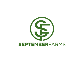 September Farms logo design by Andri