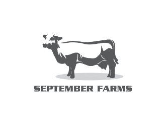 September Farms logo design by nona