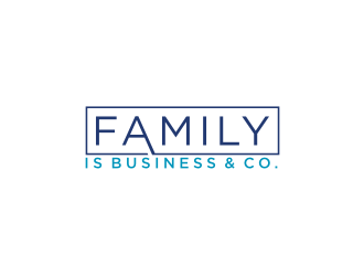 FAMILY IS BUSINESS & CO. logo design by bricton