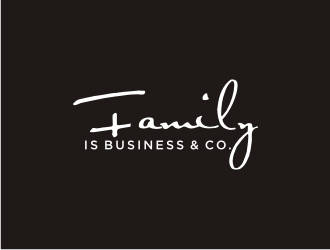 FAMILY IS BUSINESS & CO. logo design by bricton