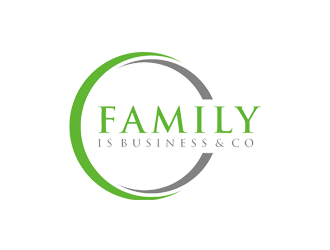 FAMILY IS BUSINESS & CO. logo design by bomie