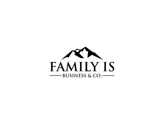 FAMILY IS BUSINESS & CO. logo design by RIANW