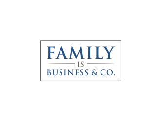 FAMILY IS BUSINESS & CO. logo design by johana