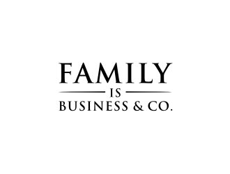 FAMILY IS BUSINESS & CO. logo design by johana