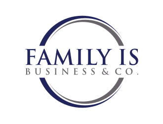 FAMILY IS BUSINESS & CO. logo design by puthreeone