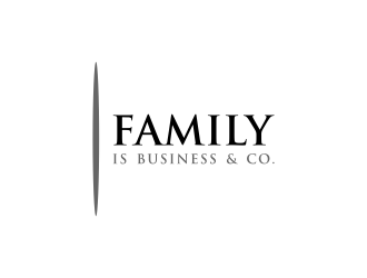 FAMILY IS BUSINESS & CO. logo design by N3V4