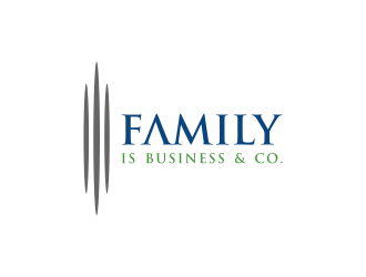 FAMILY IS BUSINESS & CO. logo design by N3V4