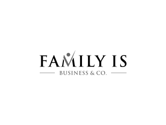 FAMILY IS BUSINESS & CO. logo design by haidar