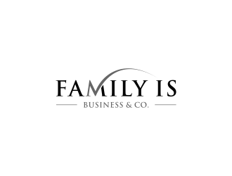 FAMILY IS BUSINESS & CO. logo design by haidar