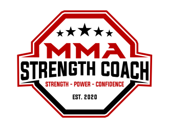 MMA STRENGTH COACH logo design by done