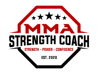 MMA STRENGTH COACH logo design by done