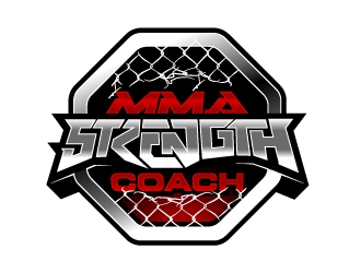 MMA STRENGTH COACH logo design by aRBy