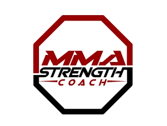 MMA STRENGTH COACH logo design by aRBy