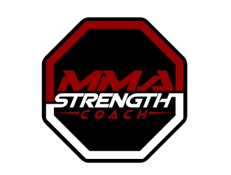 MMA STRENGTH COACH logo design by aRBy