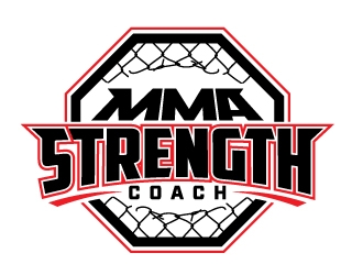 MMA STRENGTH COACH logo design by jaize