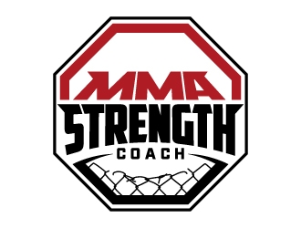 MMA STRENGTH COACH logo design by jaize