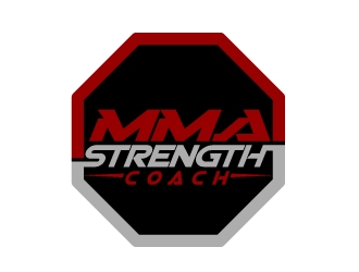 MMA STRENGTH COACH logo design by aRBy