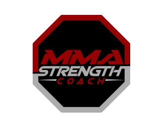 MMA STRENGTH COACH logo design by aRBy