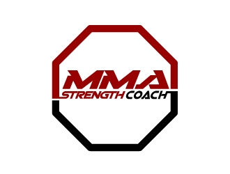 MMA STRENGTH COACH logo design by aRBy