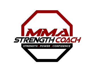 MMA STRENGTH COACH logo design by aRBy