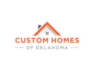 Custom Homes of Oklahoma  logo design by Kraken