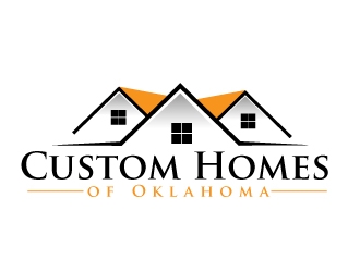 Custom Homes of Oklahoma  logo design by AamirKhan