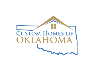 Custom Homes of Oklahoma  logo design by pakNton