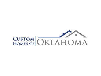 Custom Homes of Oklahoma  logo design by clayjensen