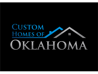 Custom Homes of Oklahoma  logo design by clayjensen