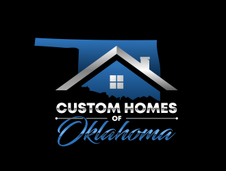 Custom Homes of Oklahoma  logo design by ekitessar