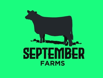 September Farms logo design by Foxcody