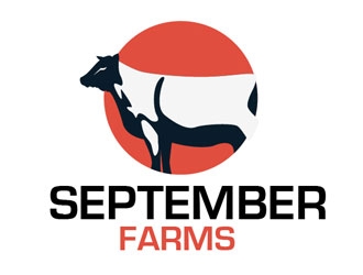 September Farms logo design by frontrunner