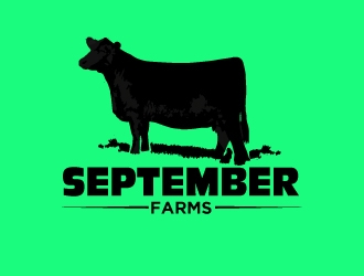 September Farms logo design by Foxcody