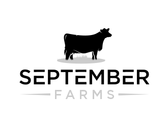 September Farms logo design by evdesign