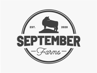 September Farms logo design by Mardhi