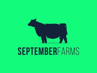 September Farms logo design by Shabbir