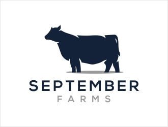 September Farms logo design by Shabbir