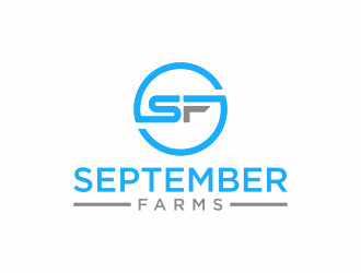 September Farms logo design by InitialD