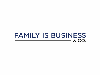 FAMILY IS BUSINESS & CO. logo design by scolessi