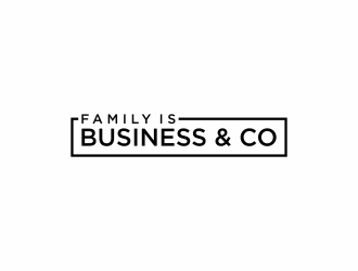 FAMILY IS BUSINESS & CO. logo design by Editor