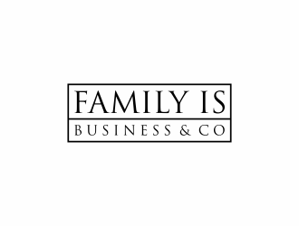 FAMILY IS BUSINESS & CO. logo design by Editor