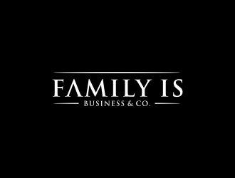 FAMILY IS BUSINESS & CO. logo design by Msinur